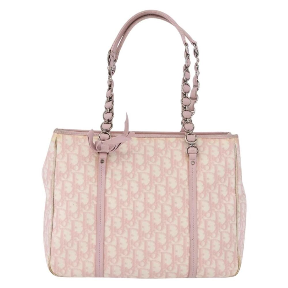 Dior Trotter Chain Romantic Bag Pink Handbag